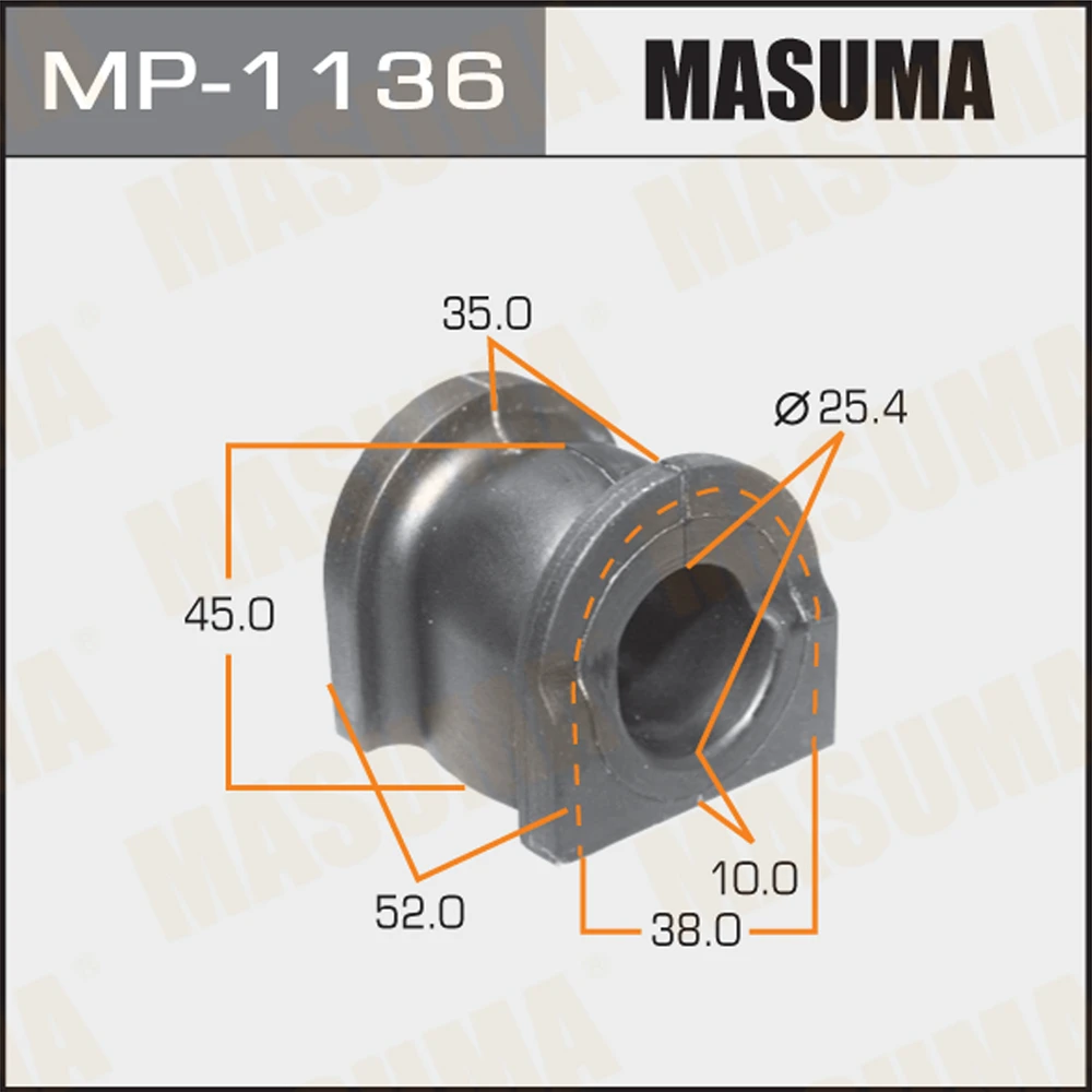 Втулка стабилизатора Masuma MP-1136