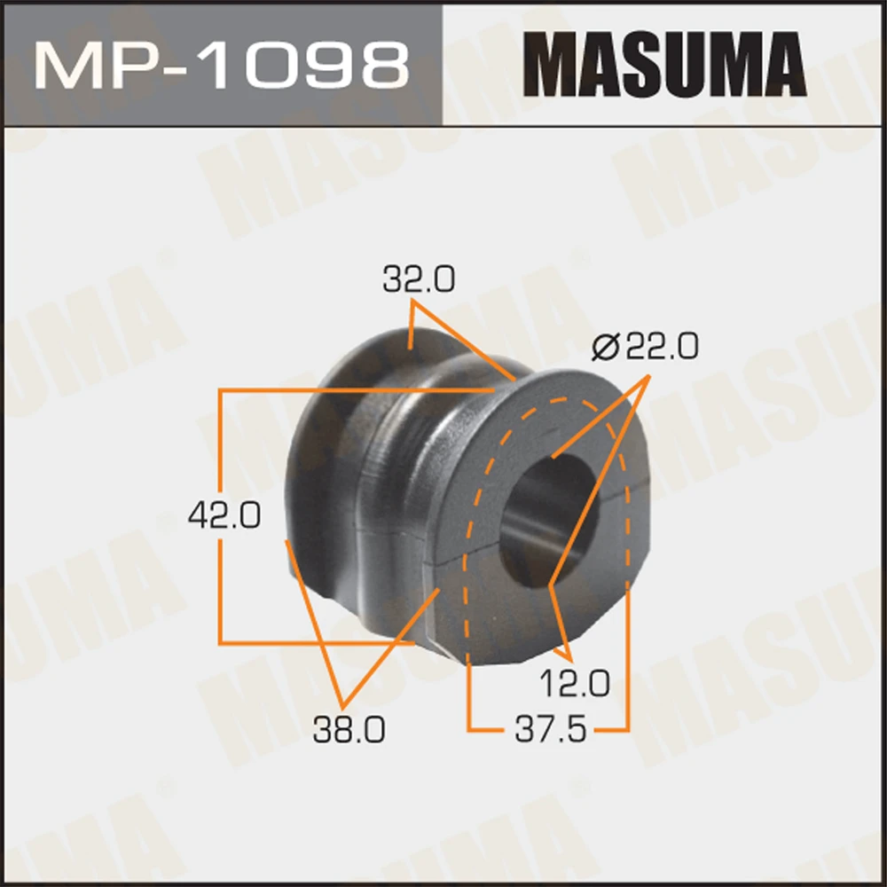 Втулка стабилизатора Masuma MP-1098
