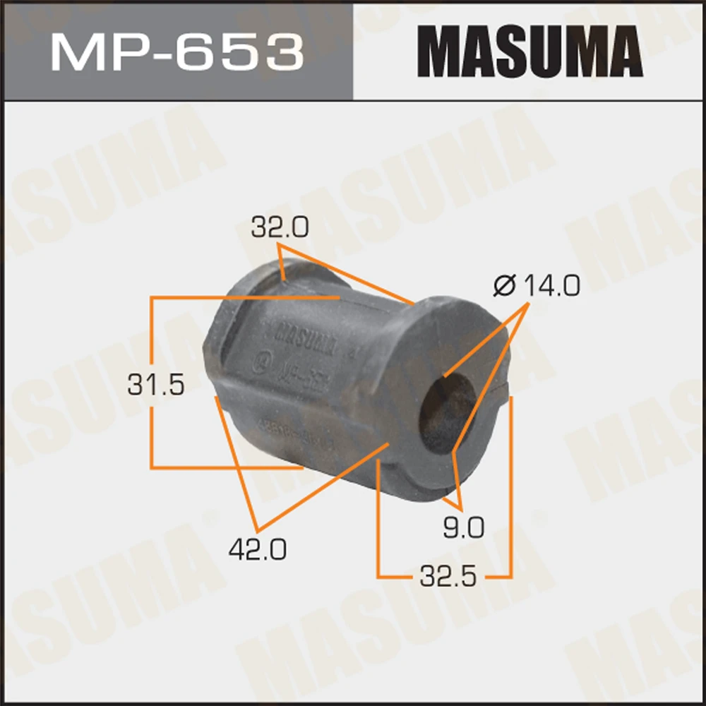 Втулка стабилизатора Masuma MP-653
