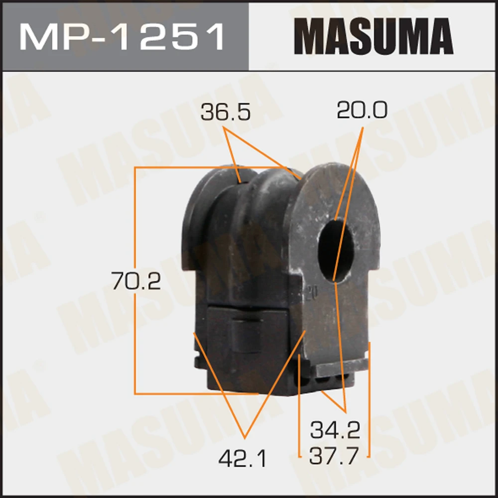 Втулка стабилизатора Masuma MP-1251
