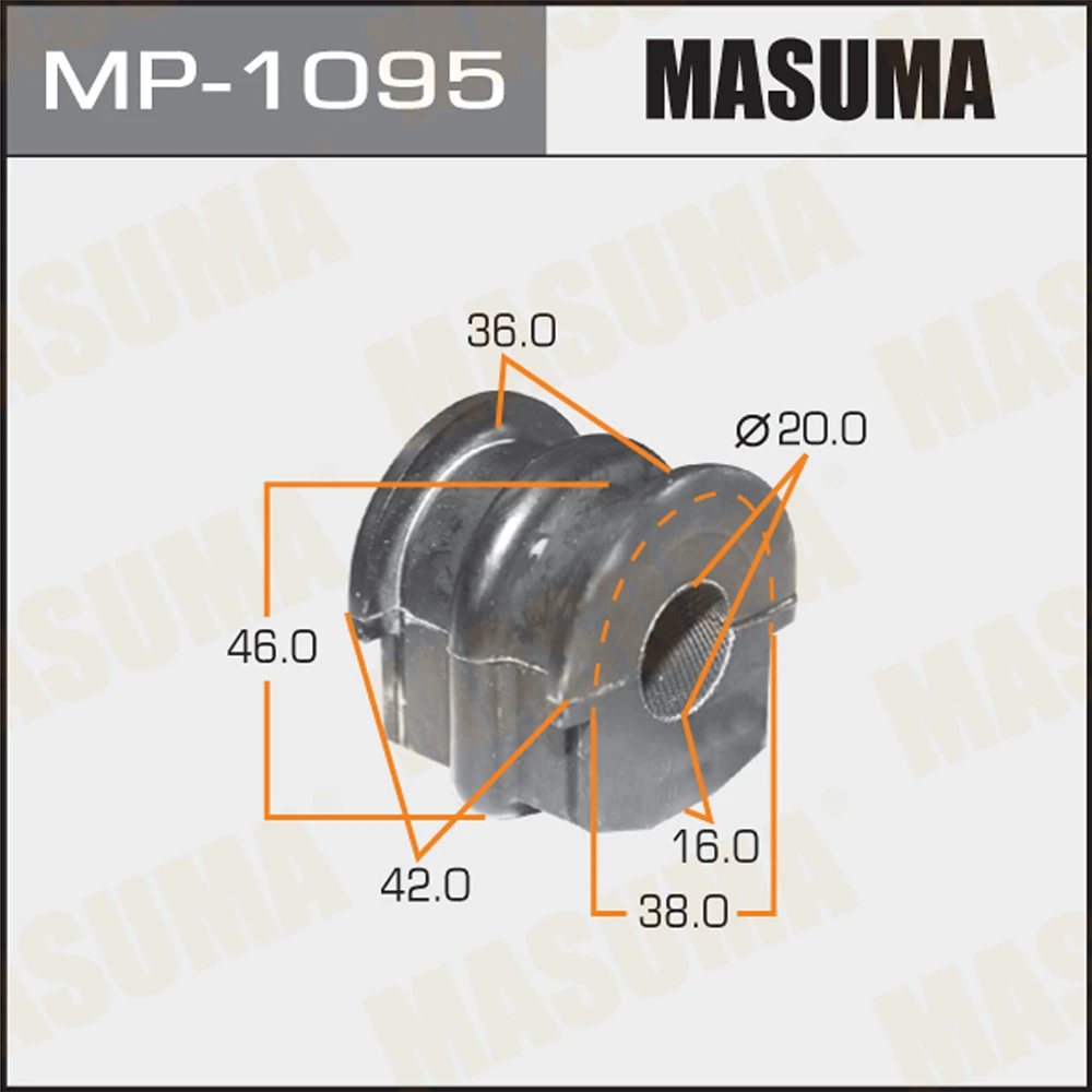 Втулка стабилизатора Masuma MP-1095