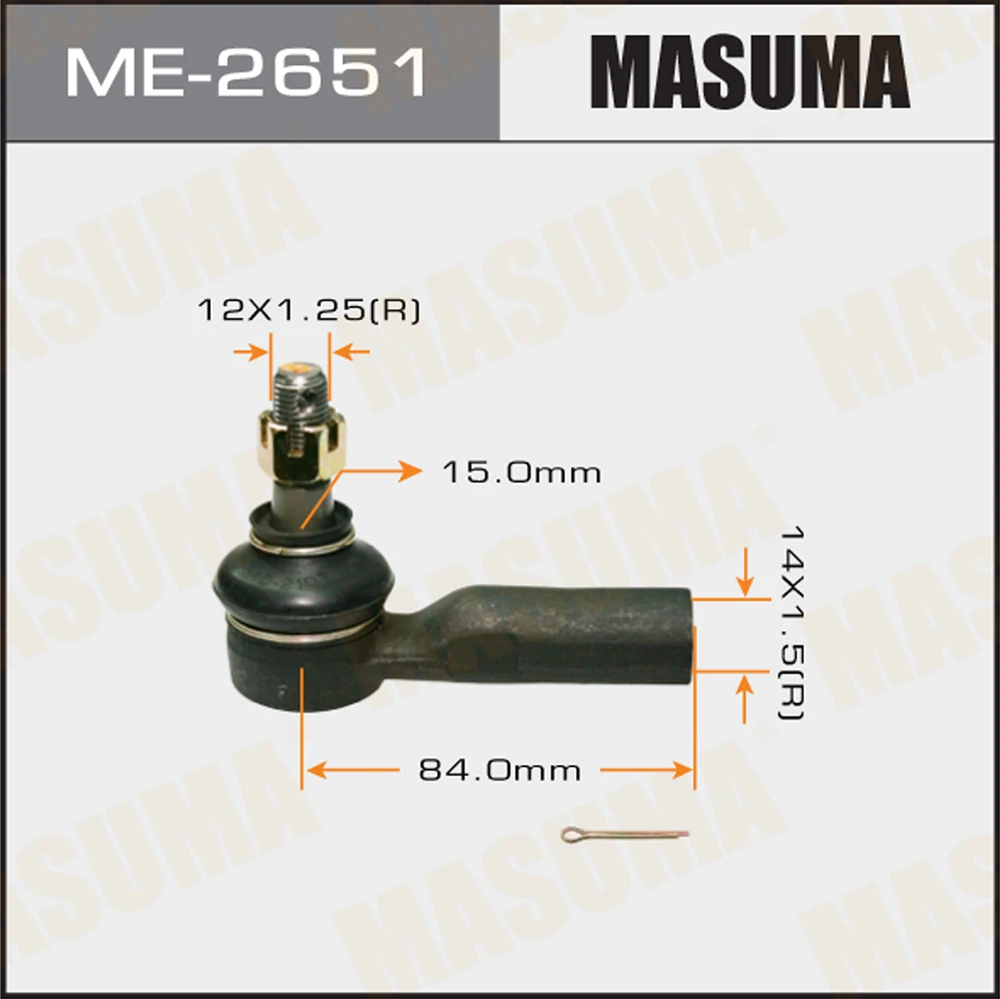Наконечник рулевой тяги Masuma ME-2651