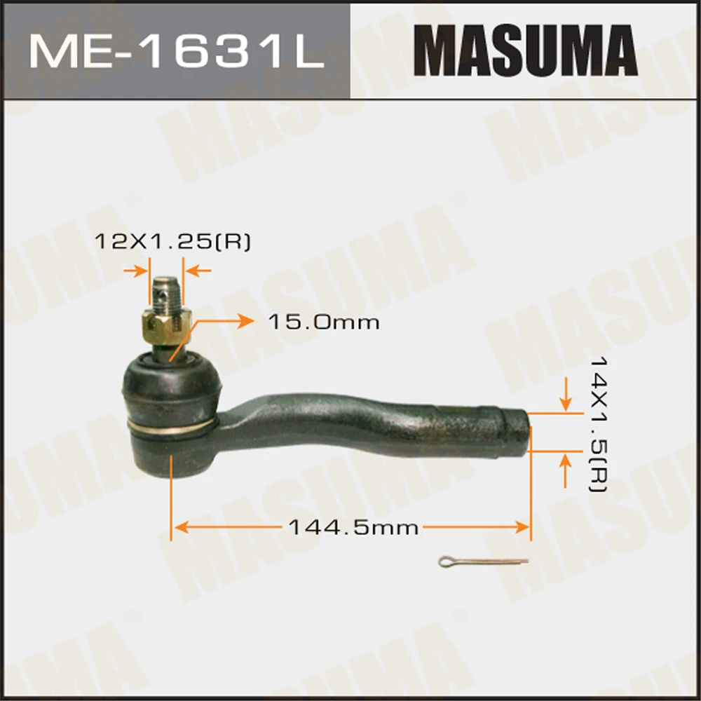 Наконечник рулевой тяги Masuma ME-1631L