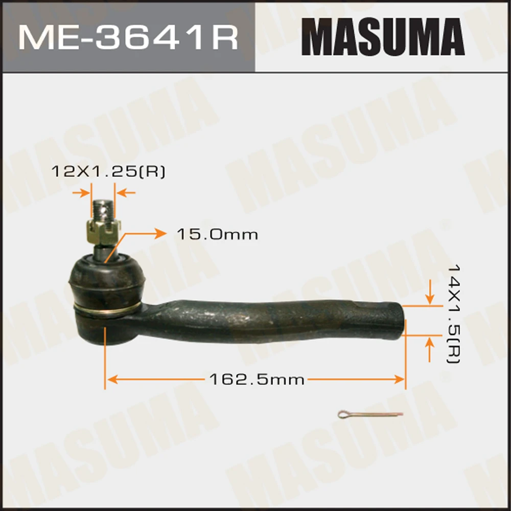 Наконечник рулевой тяги Masuma ME-3641R
