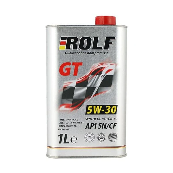 Моторное масло Rolf GT 5W-30 1 л