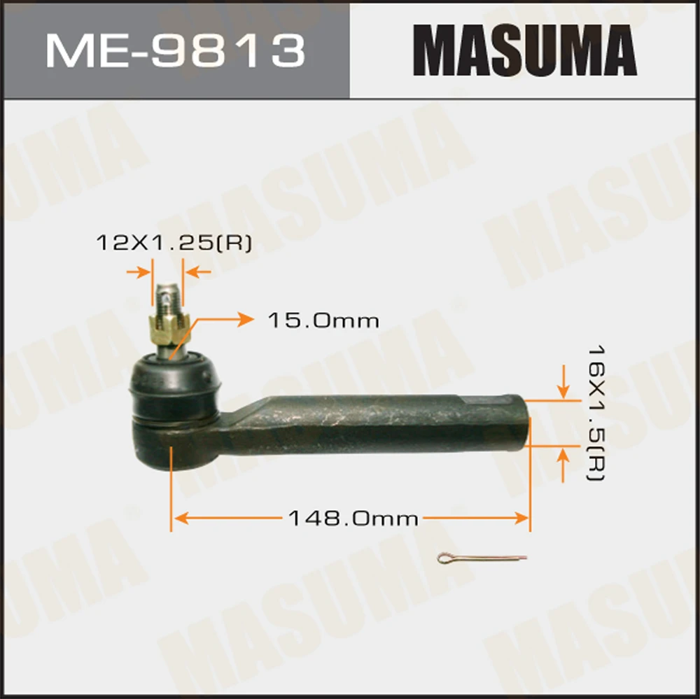 Наконечник рулевой тяги Masuma ME-9813