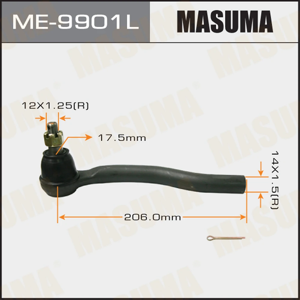 Наконечник рулевой тяги Masuma ME-9901L