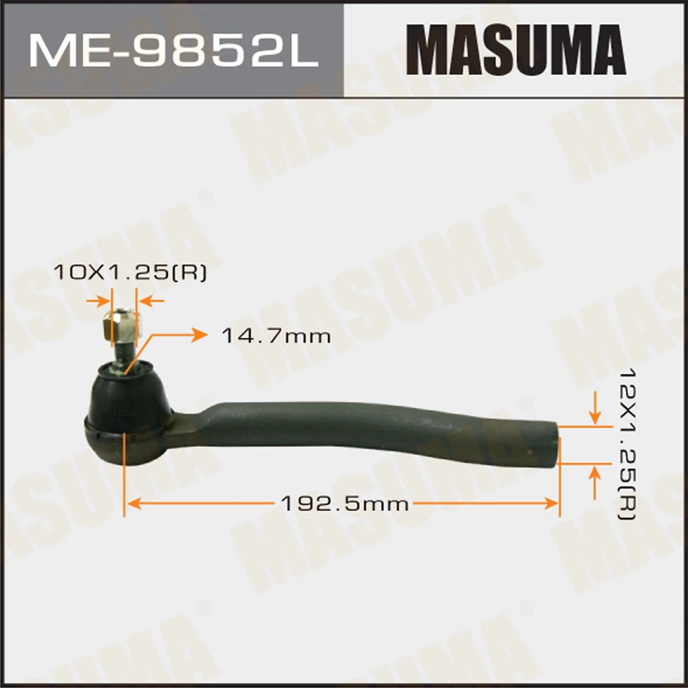Наконечник рулевой тяги Masuma ME-9852L
