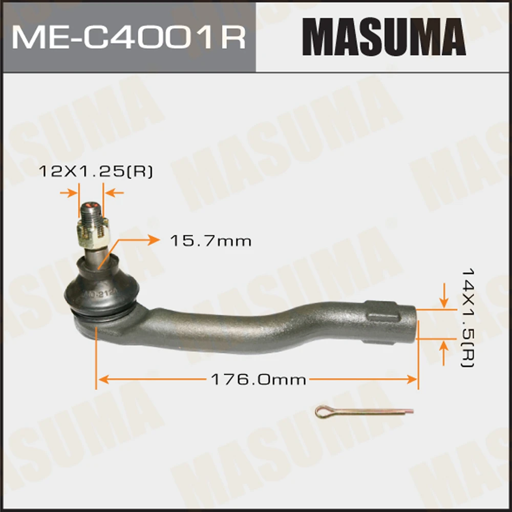 Наконечник рулевой тяги Masuma ME-C4001R