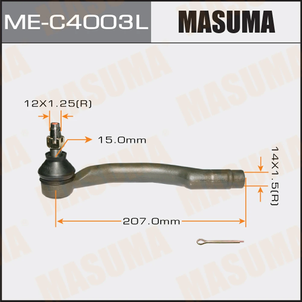 Наконечник рулевой тяги Masuma ME-C4003L