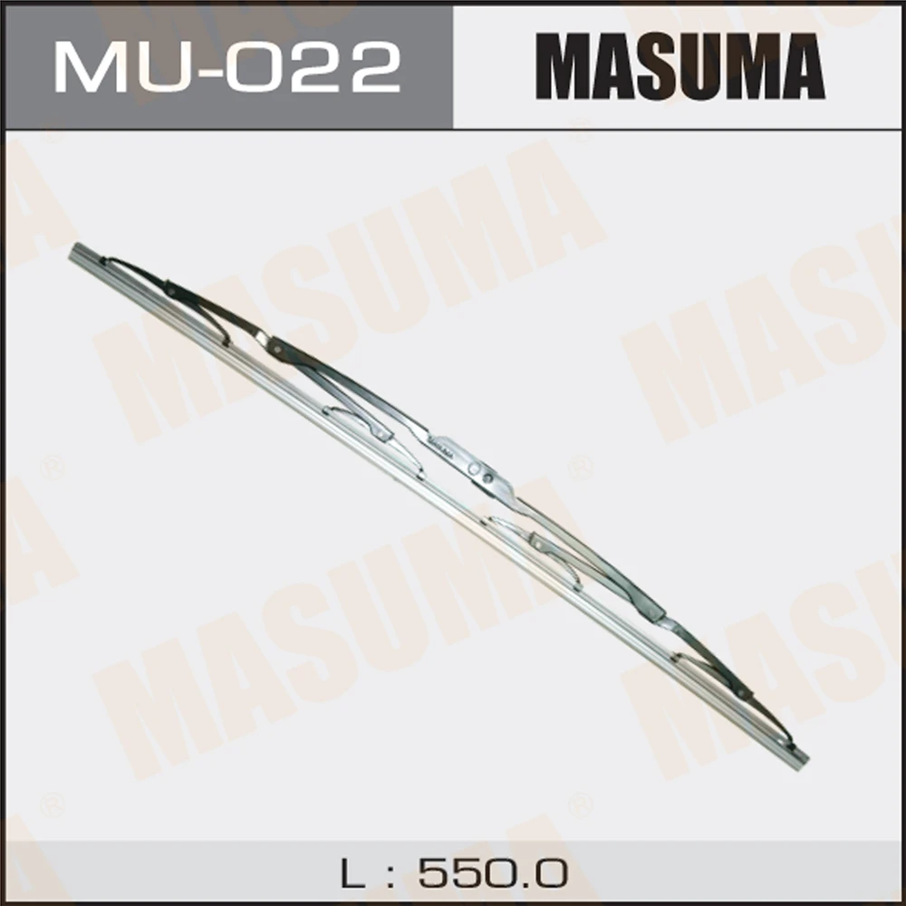 Щётка стеклоочистителя каркасная Masuma 550 мм, MU-022