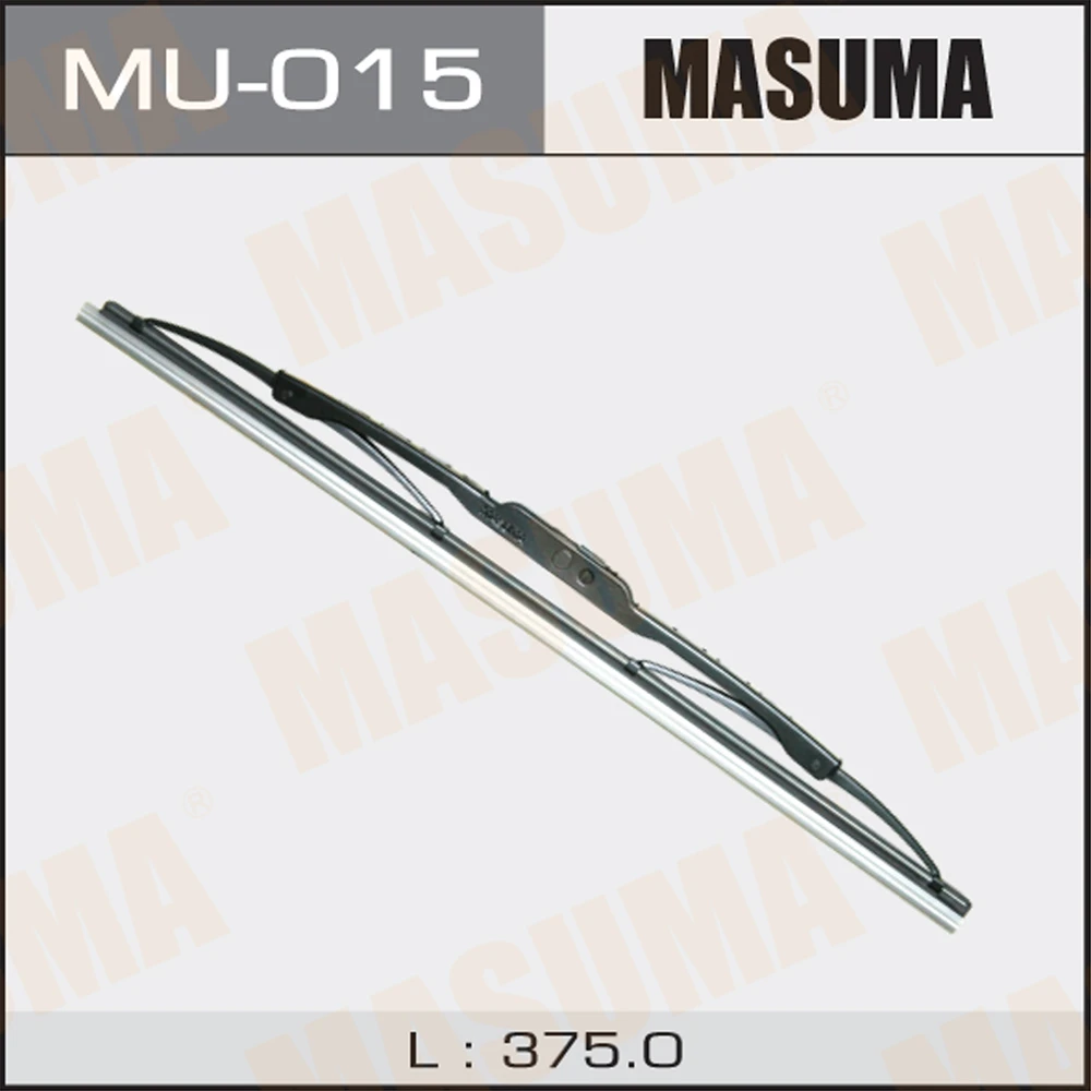 Щётка стеклоочистителя каркасная Masuma 375 мм, MU-015