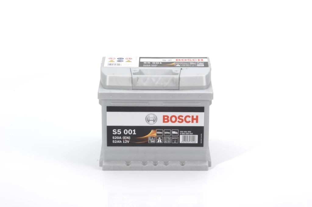 Аккумулятор легковой Bosch S5 52 а/ч 520А Обратная полярность
