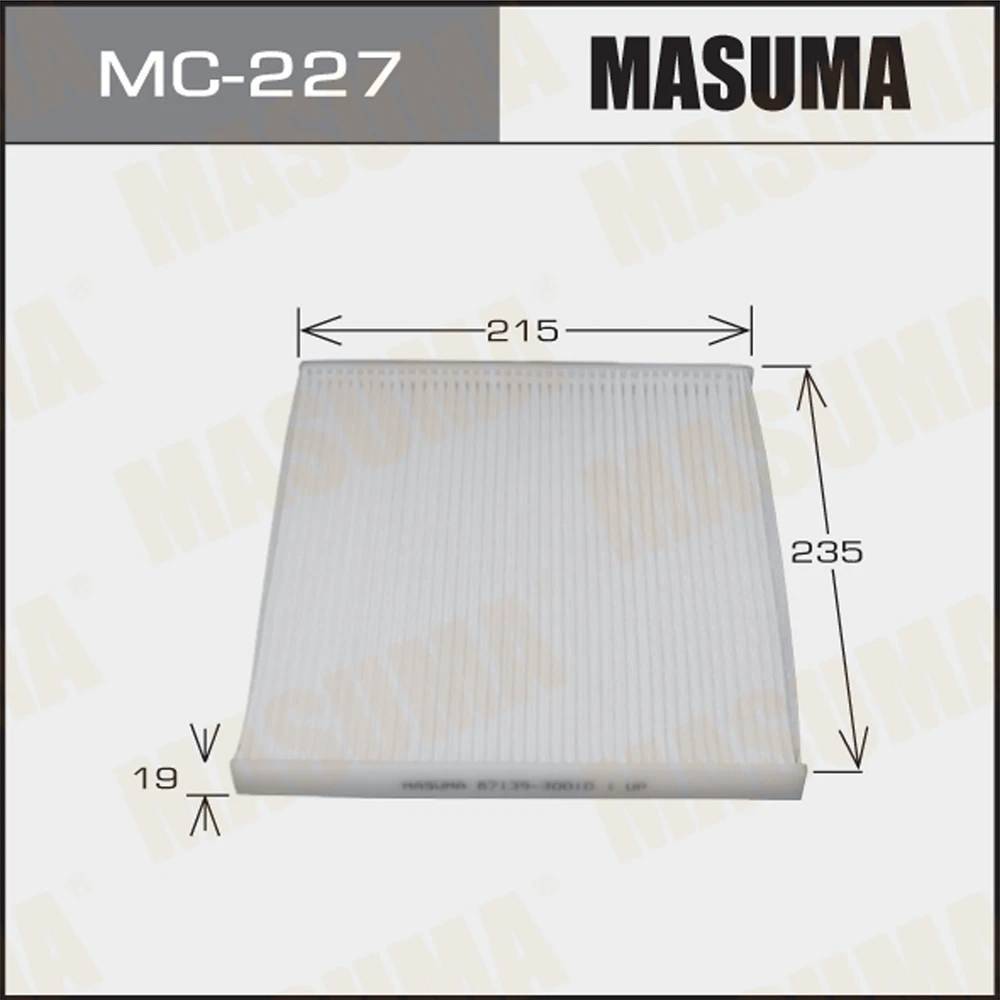 Фильтр салона Masuma MC-227