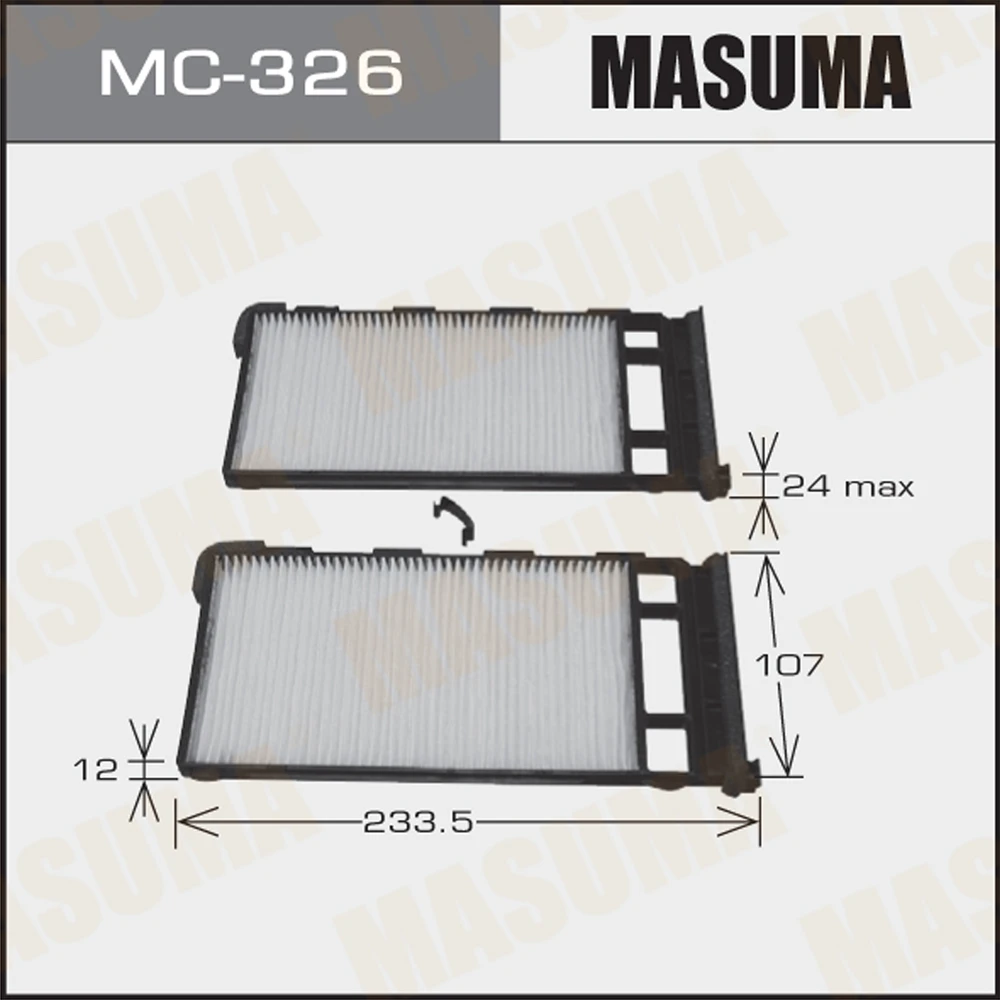 Фильтр салона Masuma MC-326