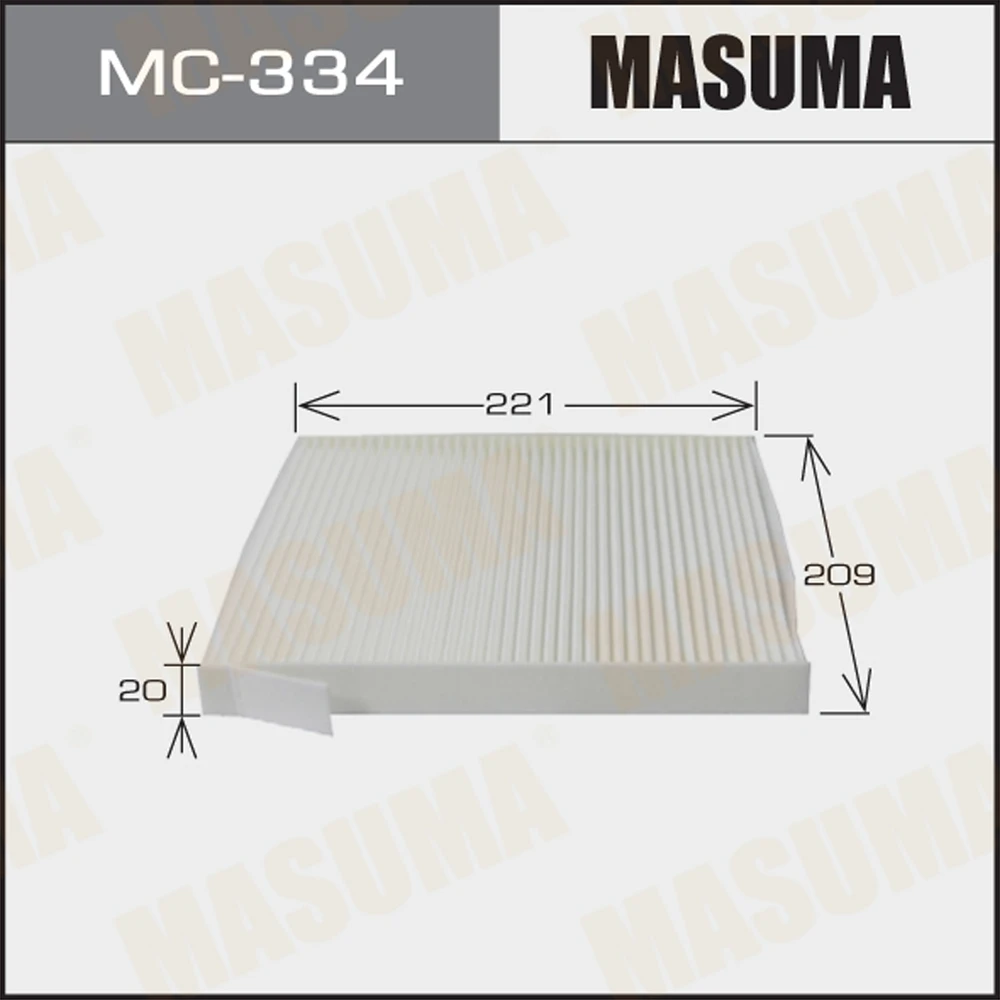 Фильтр салона Masuma MC-334