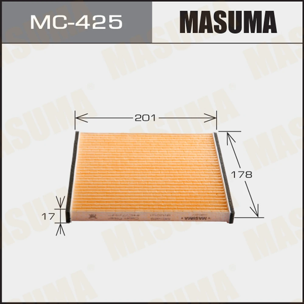Фильтр салона Masuma MC-425