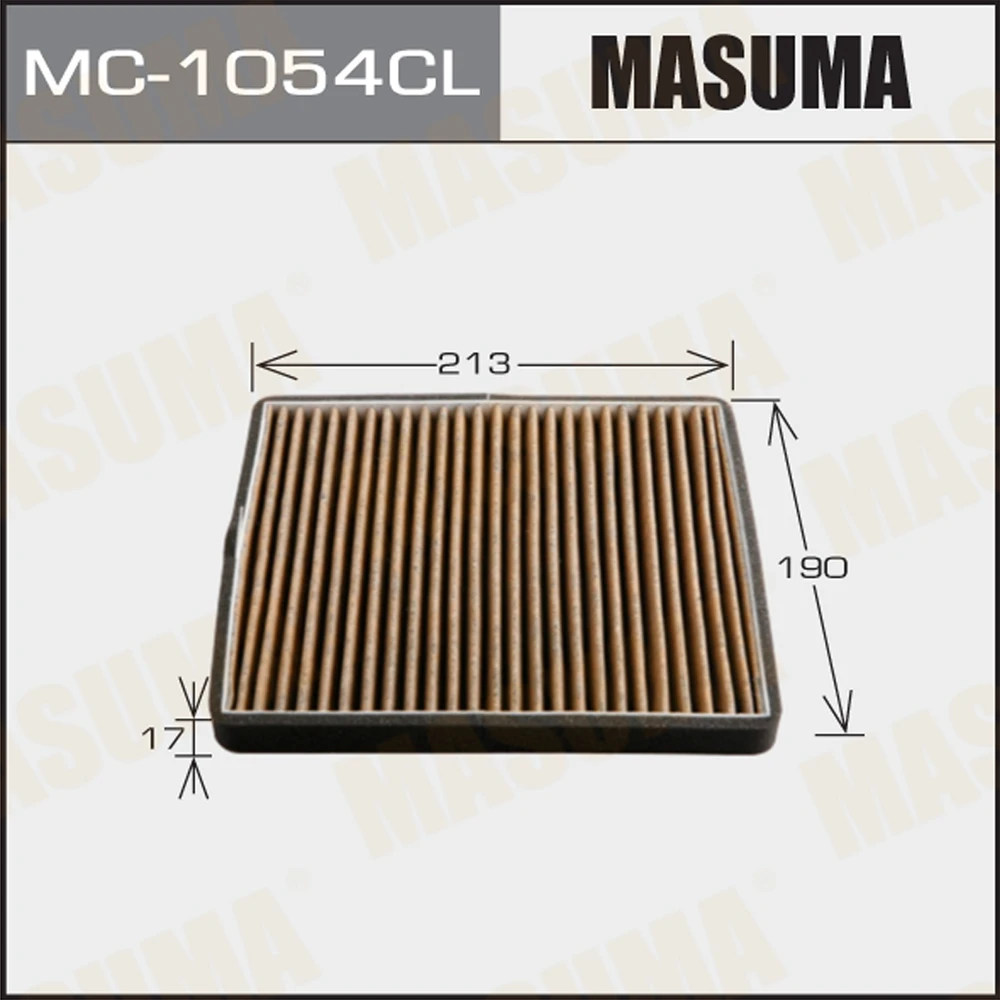 Фильтр салона угольный Masuma MC-1054CL