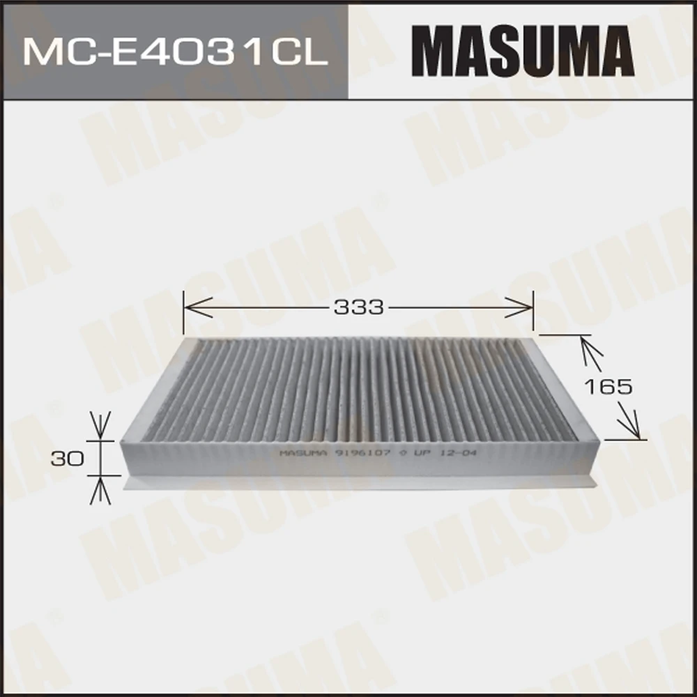 Фильтр салона угольный Masuma MC-E4031CL