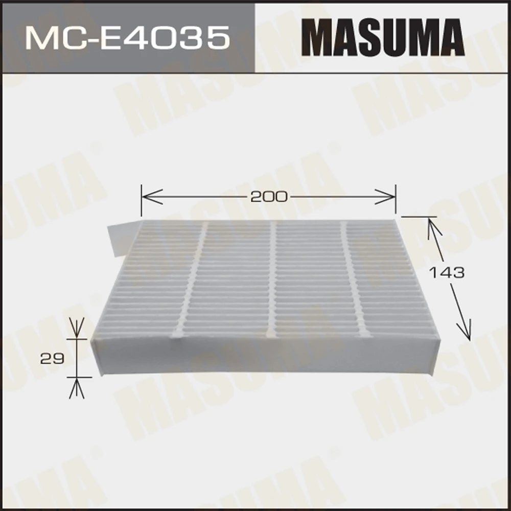 Фильтр салона Masuma MC-E4035