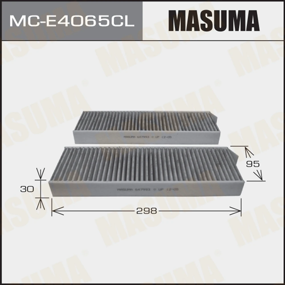 Фильтр салона угольный Masuma MC-E4065CL