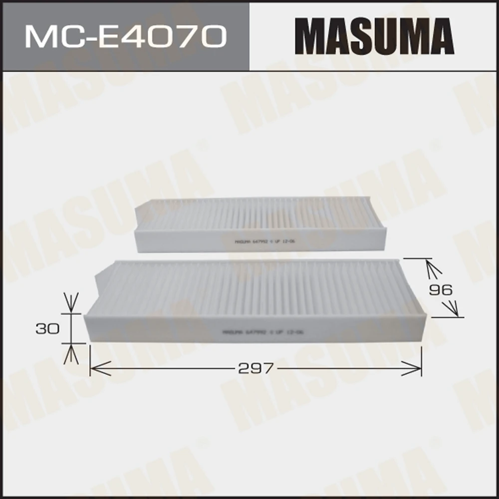 Фильтр салона Masuma MC-E4070