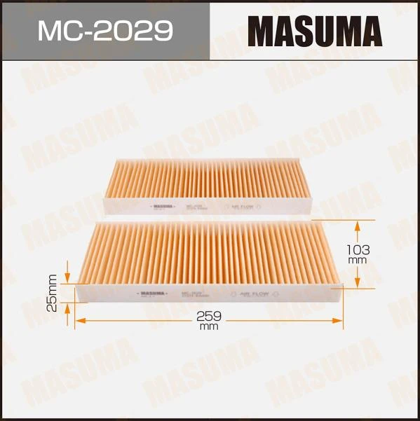 Фильтр салона Masuma MC-2029