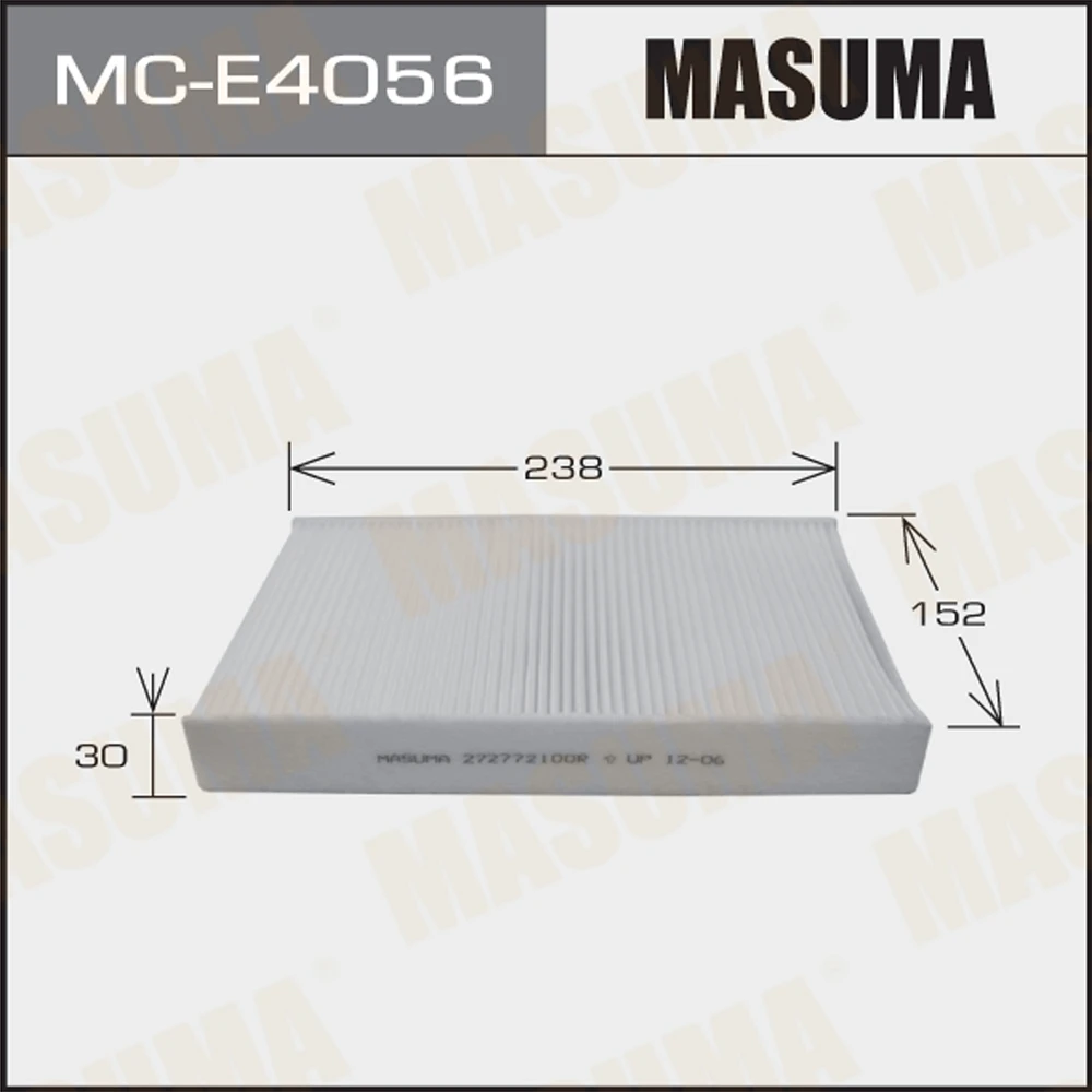 Фильтр салона Masuma MC-E4056