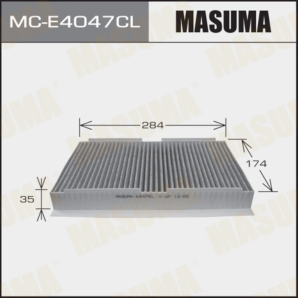 Фильтр салона угольный Masuma MC-E4047CL