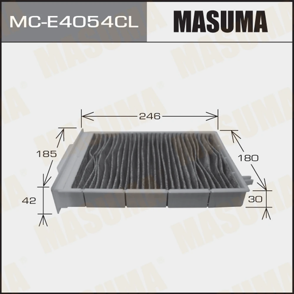 Фильтр салона угольный Masuma MC-E4054CL