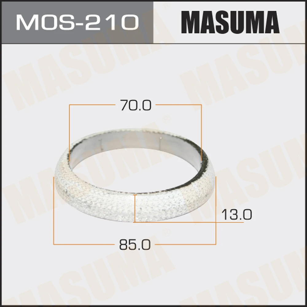 Кольцо глушителя Masuma MOS-210