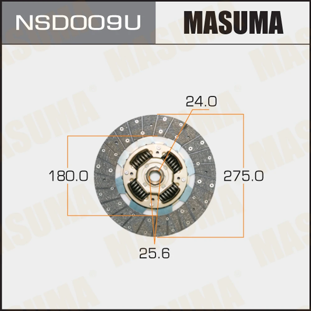 Диск сцепления Masuma NSD009U