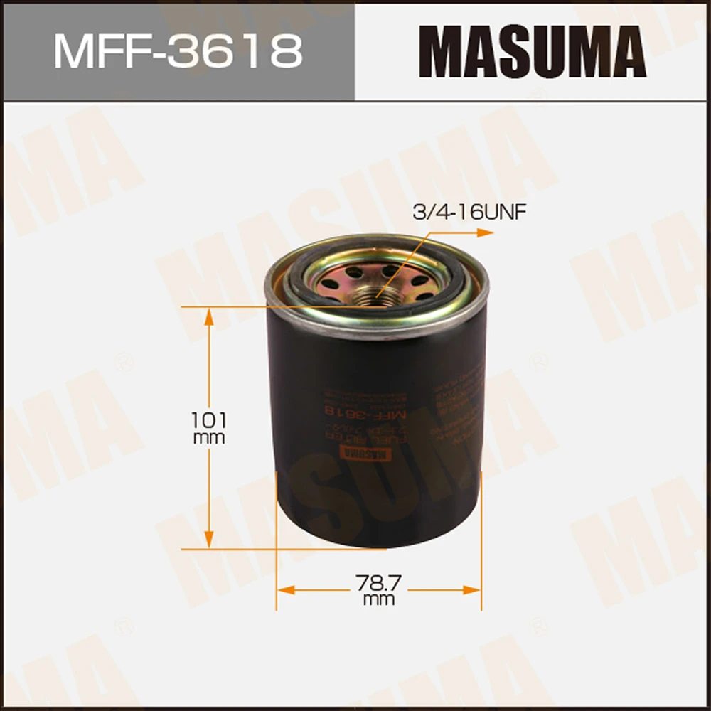 Фильтр топливный Masuma MFF-3618