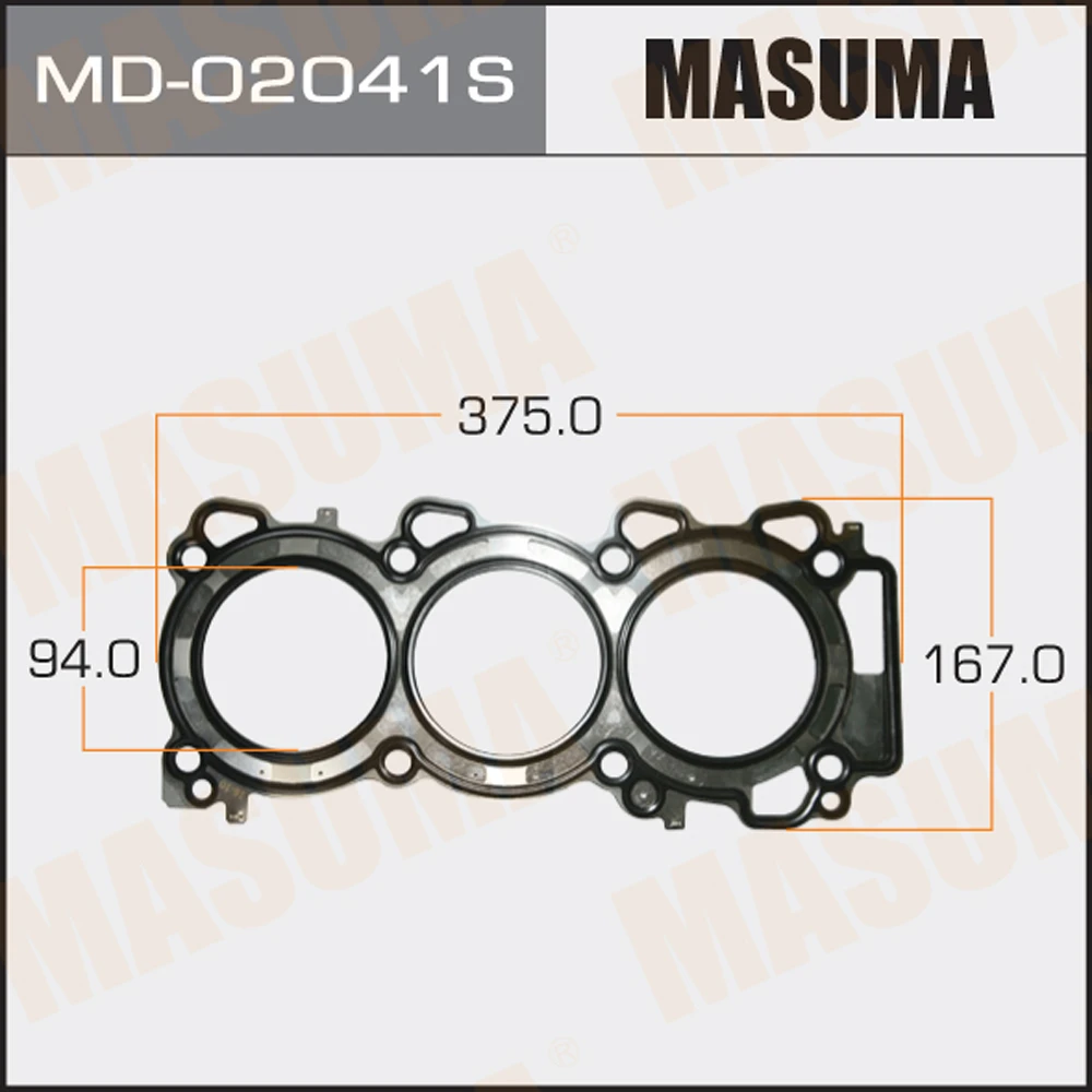 Прокладка ГБЦ Masuma MD-02041S