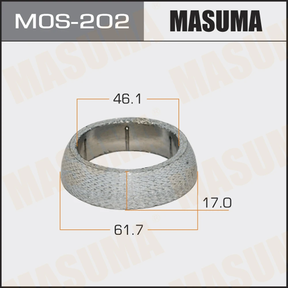 Кольцо глушителя Masuma MOS-202