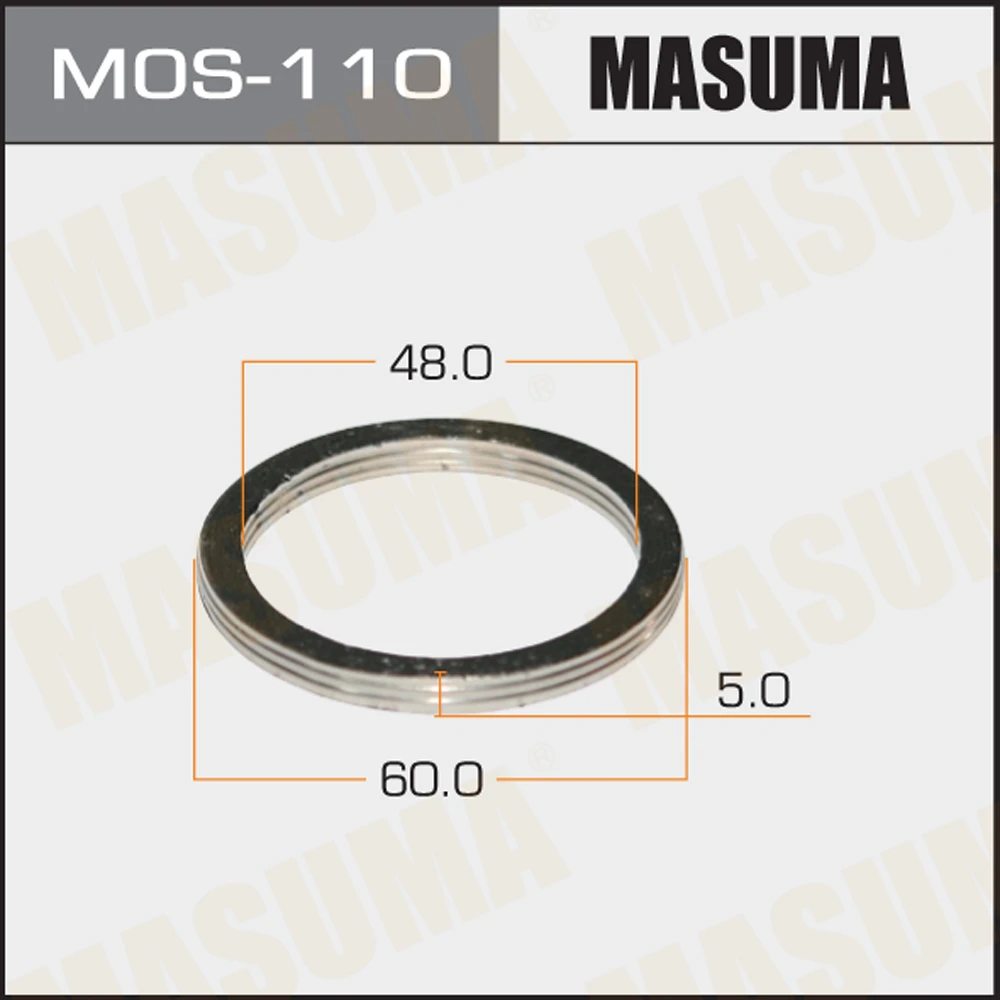Кольцо глушителя Masuma MOS-110