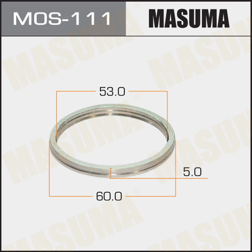 Кольцо глушителя Masuma MOS-111