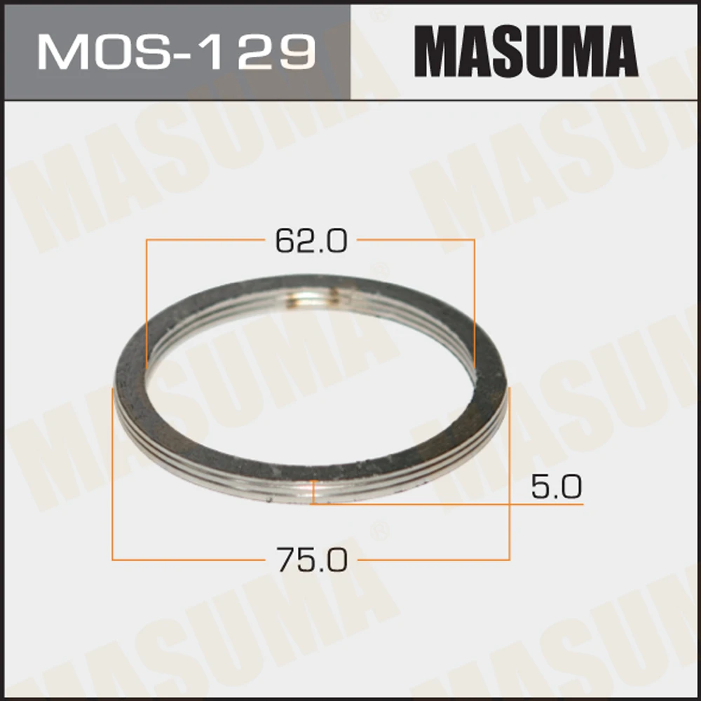 Кольцо глушителя Masuma MOS-129