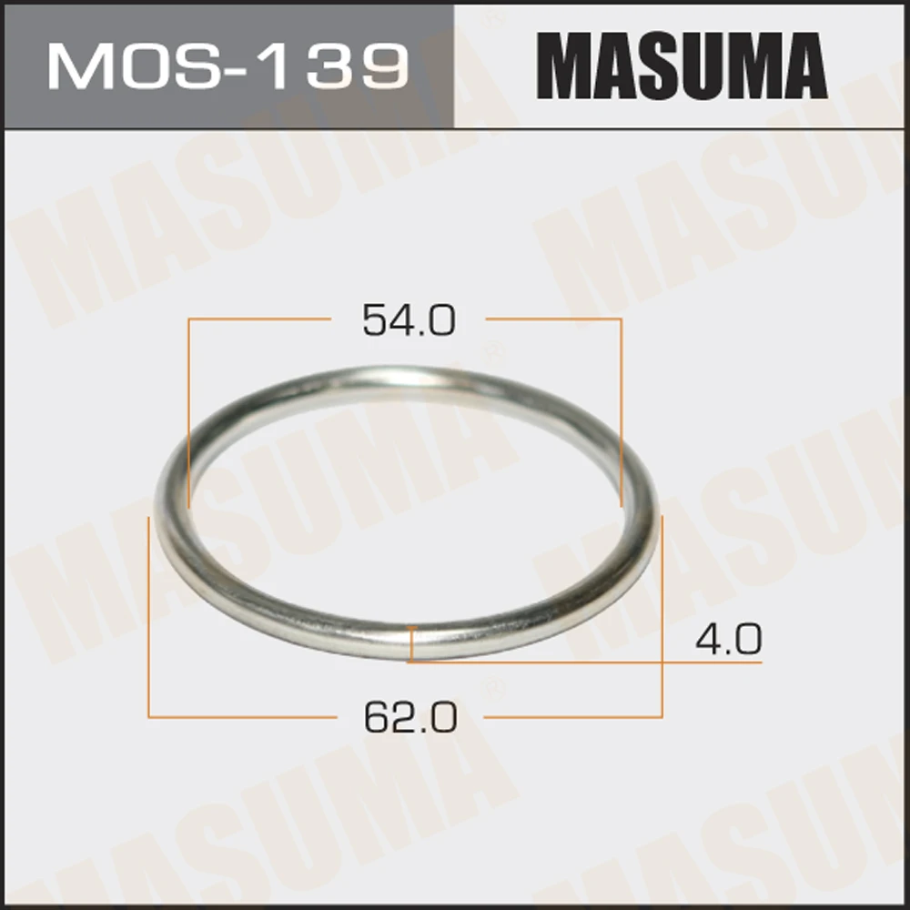 Кольцо глушителя Masuma MOS-139