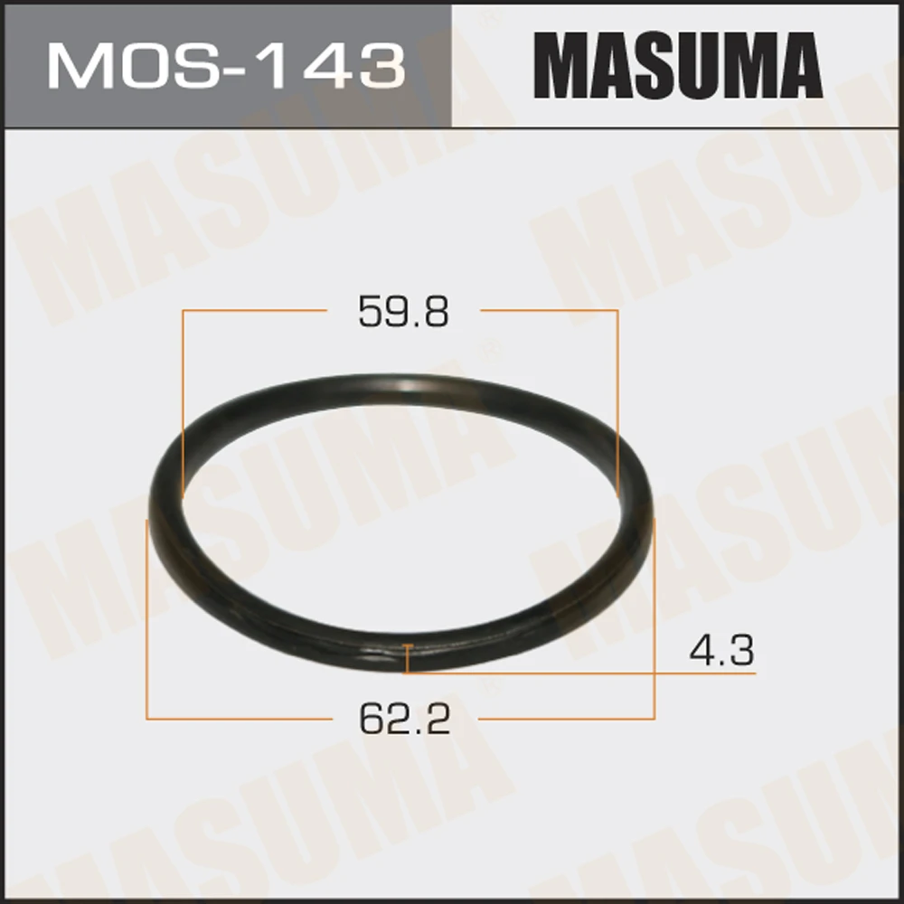 Кольцо глушителя Masuma MOS-143