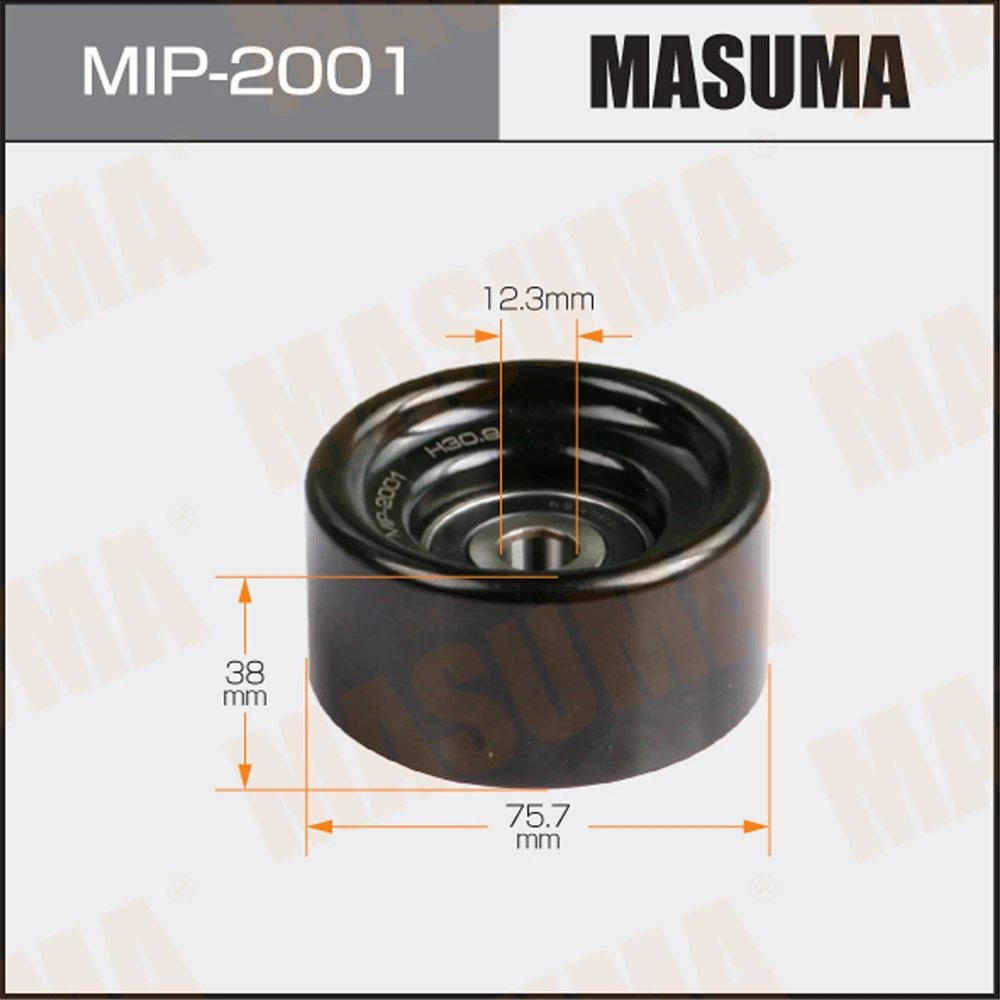 Ролик обводной ремня привода навесного оборудования Masuma MIP-2001