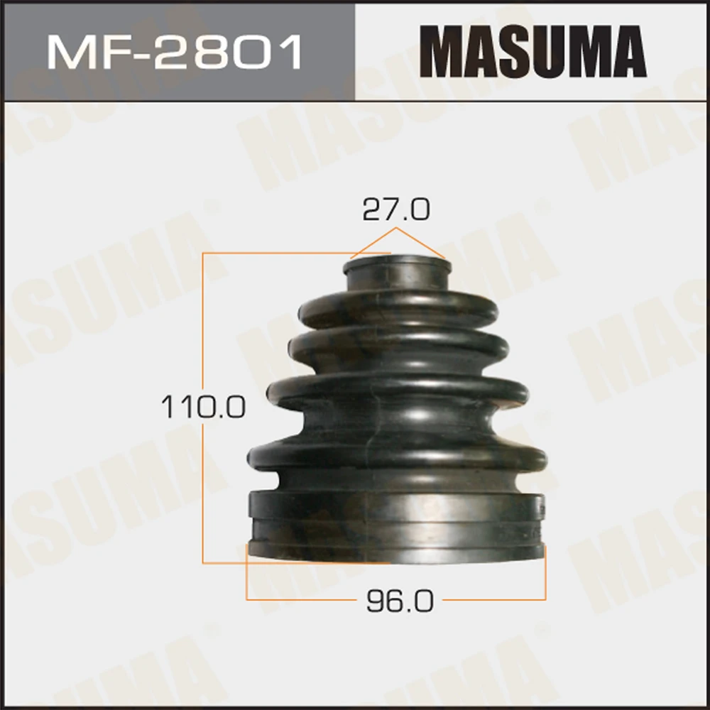 Пыльник ШРУСа Masuma MF-2801