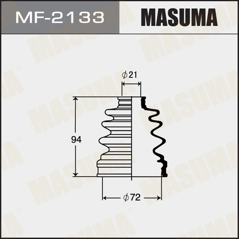 Пыльник ШРУСа Masuma MF-2133