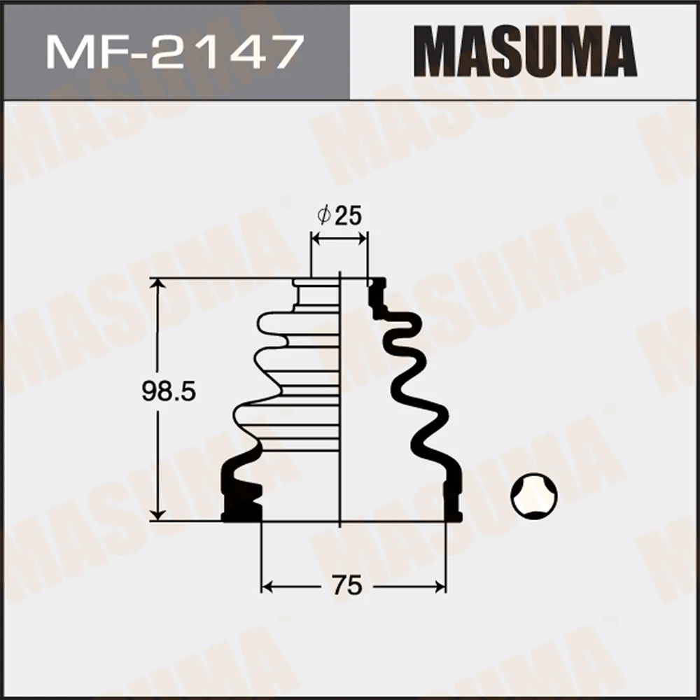 Пыльник ШРУСа Masuma MF-2147
