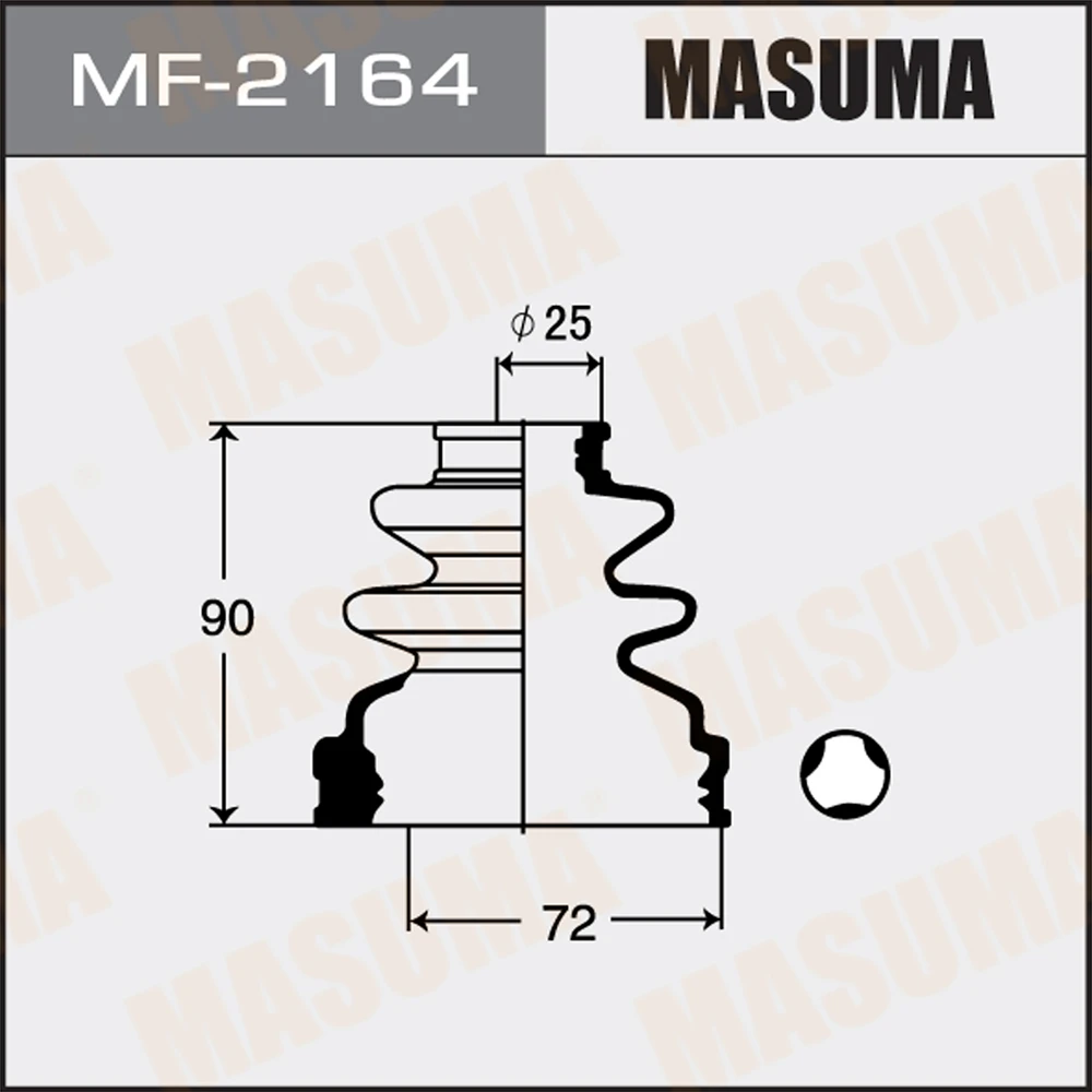 Пыльник ШРУСа Masuma MF-2164