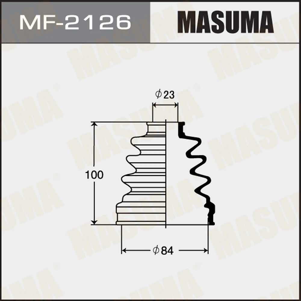 Пыльник ШРУСа Masuma MF-2126