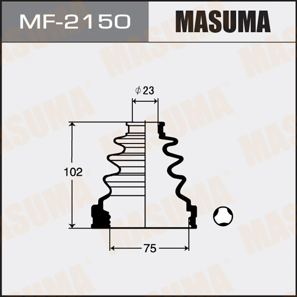 Пыльник ШРУСа Masuma MF-2150