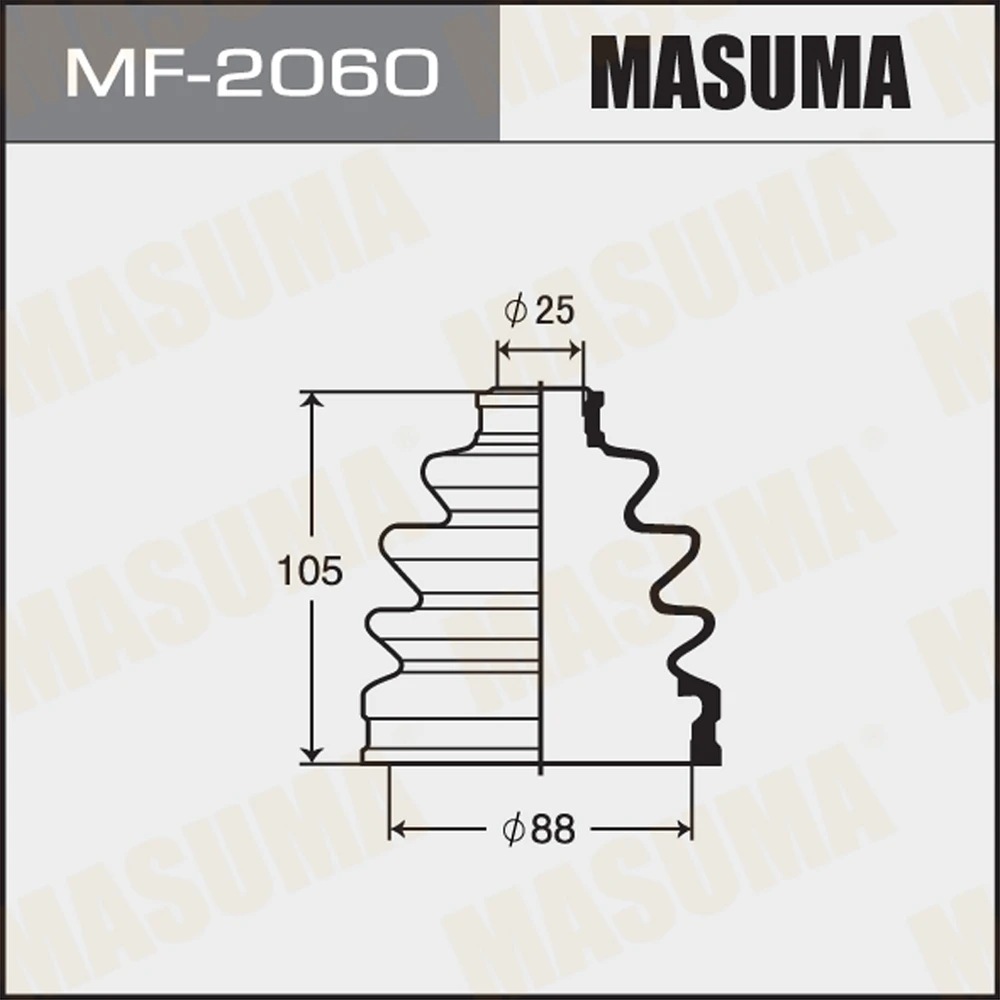 Пыльник ШРУСа Masuma MF-2060