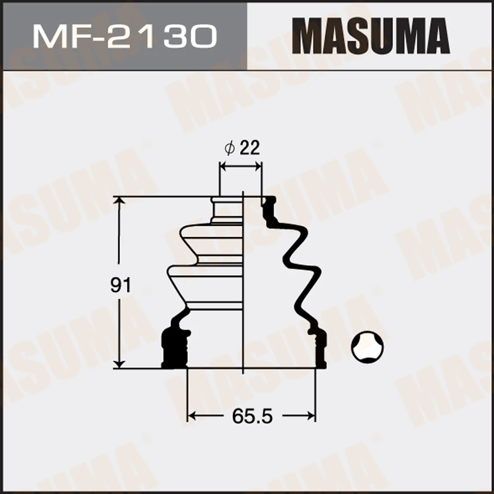 Пыльник ШРУСа Masuma MF-2130