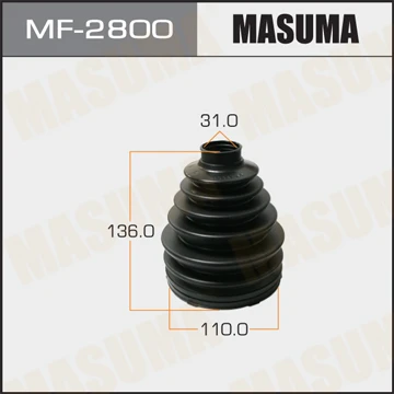 Пыльник ШРУСа Masuma MF-2800